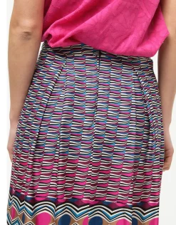 Christine Laure Jupes|Robes & Jupes*Jupe fluide imprimé pop