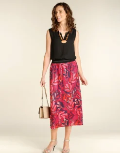 Christine Laure Jupes|Robes & Jupes*Jupe habillée en voile