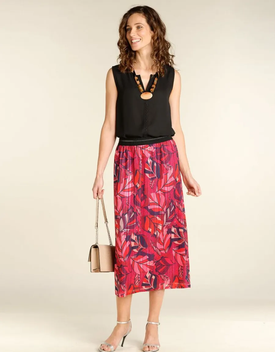 Christine Laure Jupes|Robes & Jupes*Jupe habillée en voile