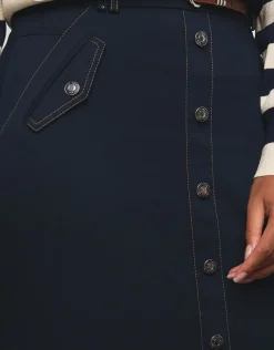 Christine Laure Jupes|Robes & Jupes*Jupe jean chic