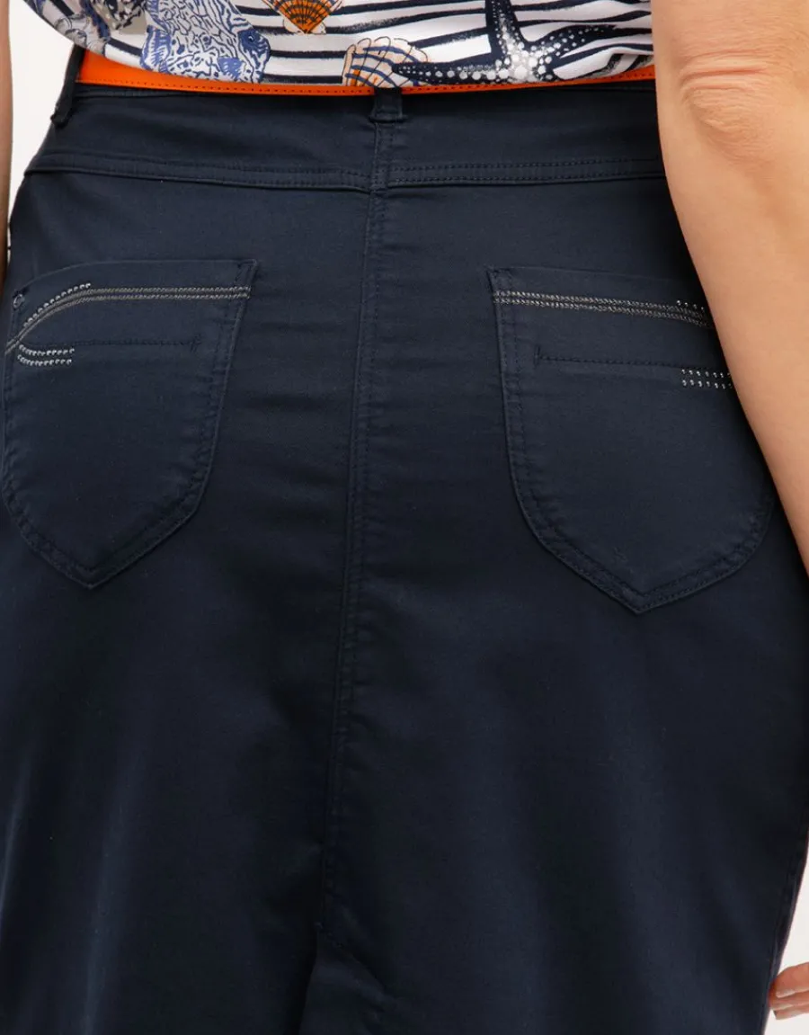 Christine Laure Jupes|Robes & Jupes*Jupe jean chic bleue