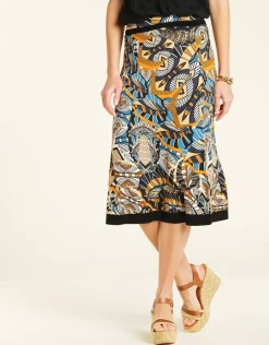 Christine Laure Jupes|Robes & Jupes*Jupe maille imprimée