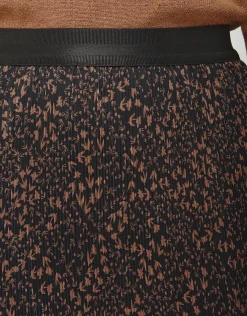 Christine Laure Jupes|Robes & Jupes*Jupe plissée motif beige