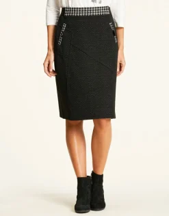 Christine Laure Jupes|Robes & Jupes*Jupe stretch noire chic