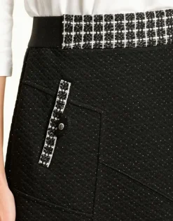 Christine Laure Jupes|Robes & Jupes*Jupe stretch noire chic