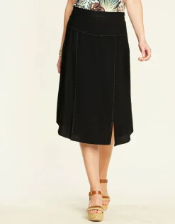 Christine Laure Jupes|Robes & Jupes*Jupe évasée noire