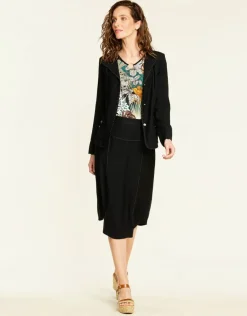 Christine Laure Jupes|Robes & Jupes*Jupe évasée noire