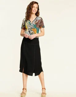 Christine Laure Jupes|Robes & Jupes*Jupe évasée noire