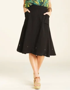 Christine Laure Robes & Jupes|Jupes*Jupe évasée noire