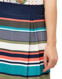Christine Laure Jupes|Robes & Jupes*Jupe évasée rayures