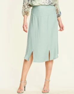 Christine Laure Jupes|Robes & Jupes*Jupe évasée vert d'eau