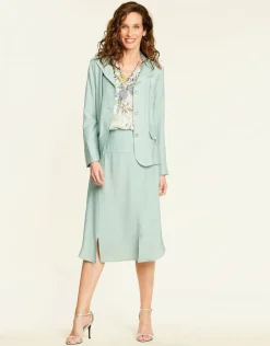 Christine Laure Jupes|Robes & Jupes*Jupe évasée vert d'eau