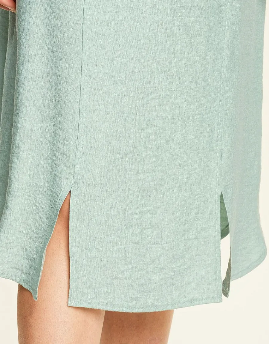 Christine Laure Jupes|Robes & Jupes*Jupe évasée vert d'eau