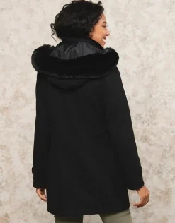 Christine Laure Manteaux|Parkas*Manteau chic noir