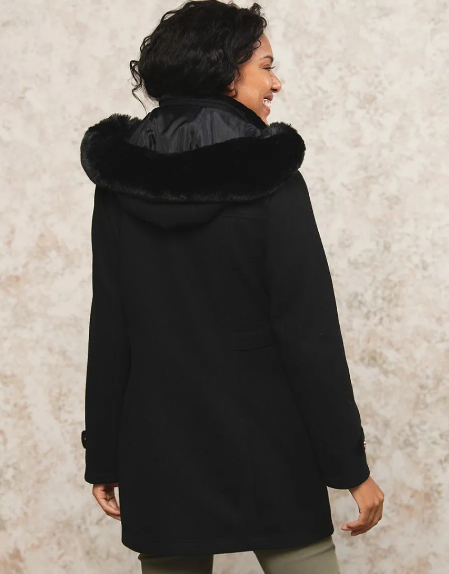 Christine Laure Manteaux|Parkas*Manteau chic noir