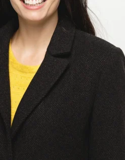 Christine Laure Manteaux|Parkas*Manteau laine marron