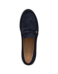 Christine Laure Mocassins*Mocassin daim marine GEOX