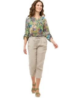 Christine Laure Pantacourts*Pantacourt beige 100% lin