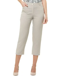 Christine Laure Pantacourts*Pantacourt beige tailleur