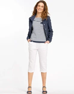 Christine Laure Pantacourts*Pantacourt blanc léger