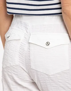 Christine Laure Pantacourts*Pantacourt blanc léger