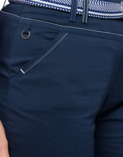 Christine Laure Pantacourts*Pantacourt bleu marine