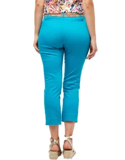 Christine Laure Pantacourts*Pantacourt bleu stretch