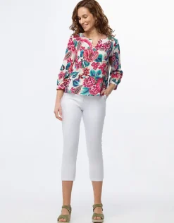 Christine Laure Pantacourts*Pantacourt chic blanc