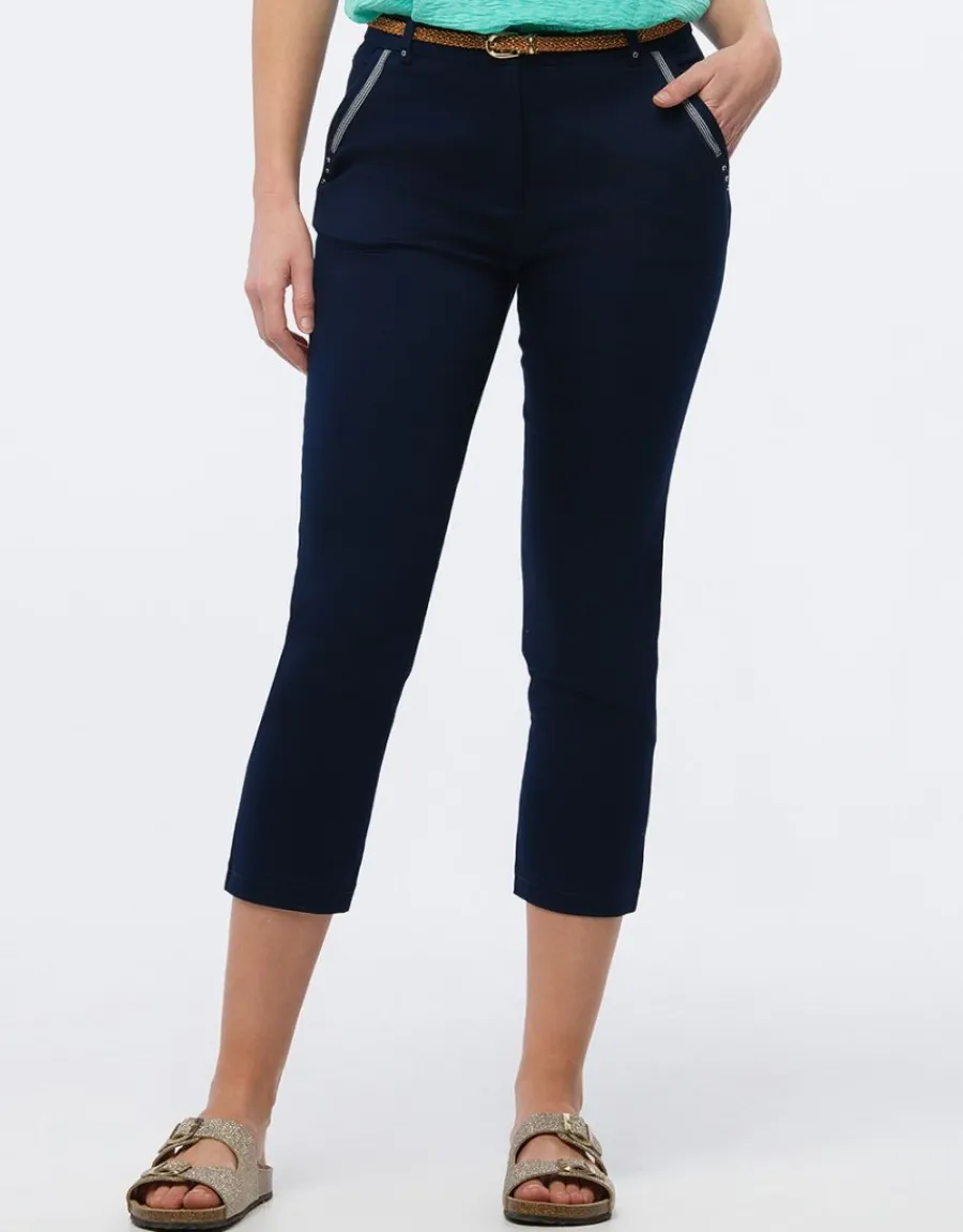 Christine Laure Pantacourts*Pantacourt chic marine