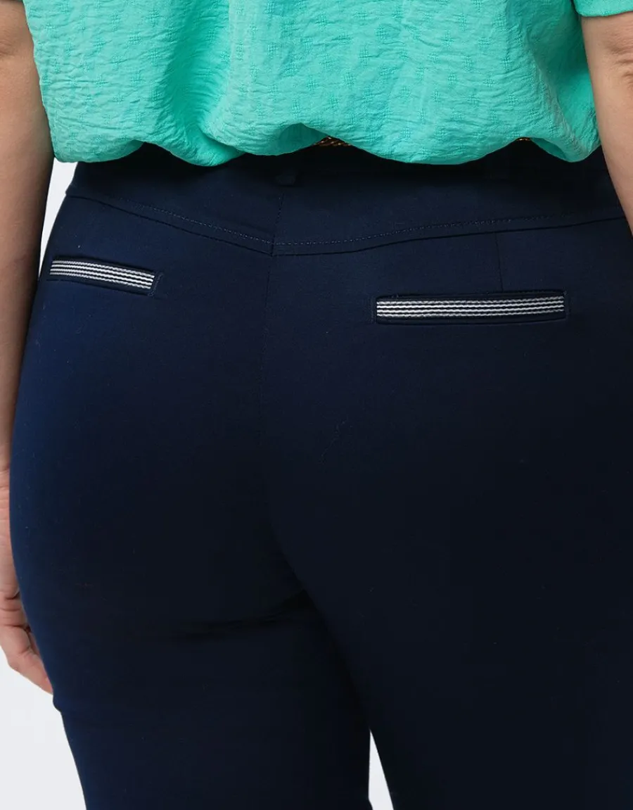 Christine Laure Pantacourts*Pantacourt chic marine