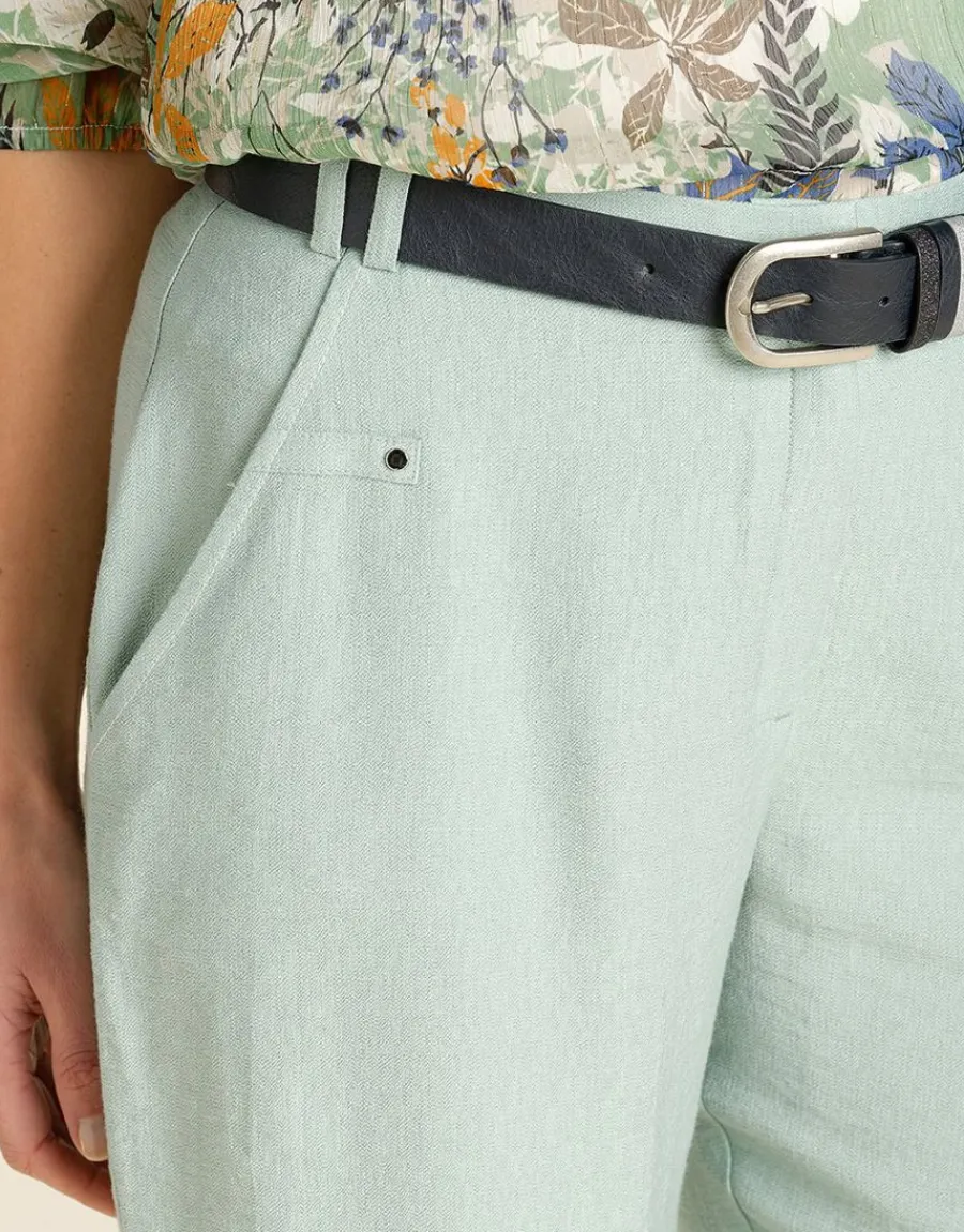 Christine Laure Pantacourts*Pantacourt chic vert