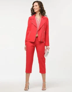 Christine Laure Pantacourts*Pantacourt droit rouge