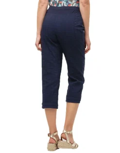 Christine Laure Pantacourts*Pantacourt fluide bleu