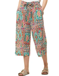 Christine Laure Pantacourts*Pantacourt imprimé fluide