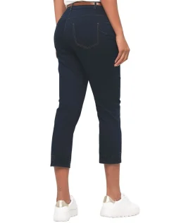 Christine Laure Pantacourts|Jeans*Pantacourt jean bleu