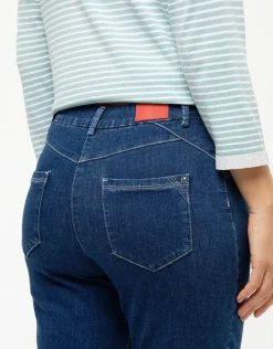 Christine Laure Pantacourts|Jeans*Pantacourt jean coton