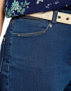 Christine Laure Pantacourts|Jeans*Pantacourt jean stretch