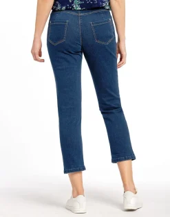 Christine Laure Pantacourts|Jeans*Pantacourt jean stretch
