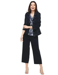 Christine Laure Pantacourts*Pantacourt large bleu