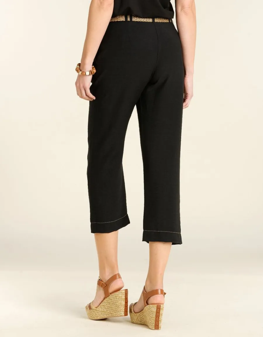 Christine Laure Pantacourts*Pantacourt léger noir