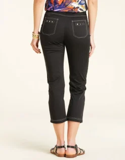 Christine Laure Pantacourts*Pantacourt léger noir