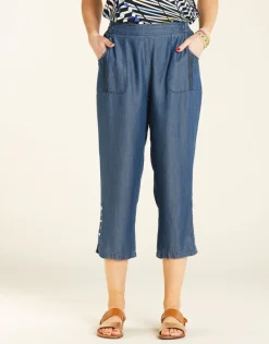 Christine Laure Pantacourts*Pantacourt lyocell foncé