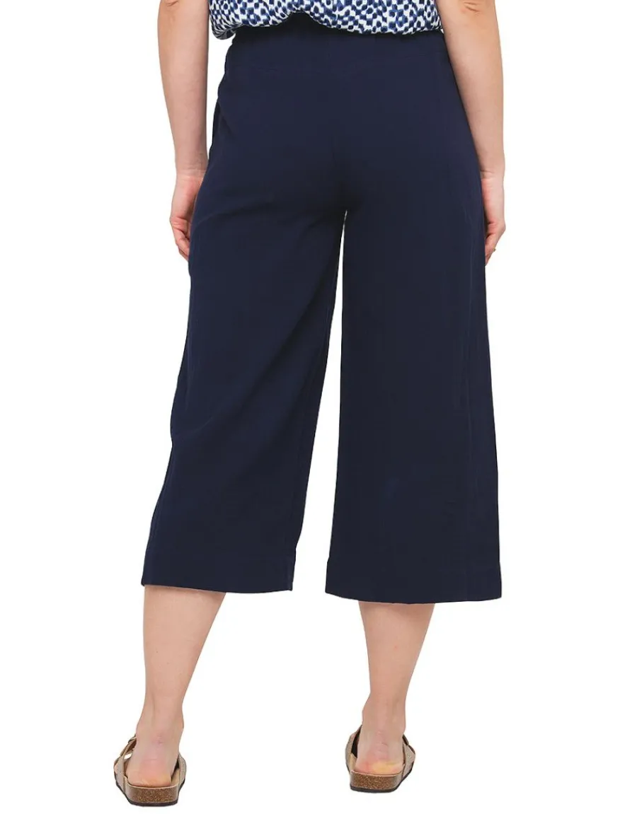 Christine Laure Pantacourts*Pantacourt marine coton