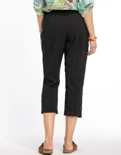 Christine Laure Pantacourts|Pantalons*Pantacourt noir léger