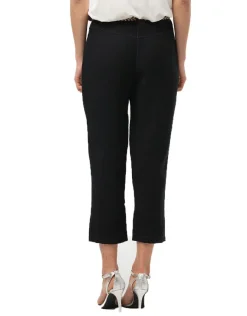 Christine Laure Pantacourts|Pantalons*Pantacourt noir léger