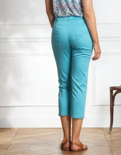 Christine Laure Pantacourts*Pantacourt stretch bleu