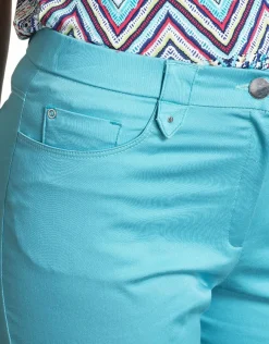 Christine Laure Pantacourts*Pantacourt stretch bleu