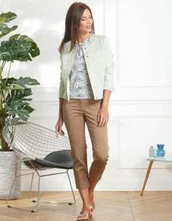 Christine Laure Pantacourts*Pantacourt stretch marron