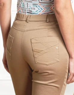 Christine Laure Pantacourts*Pantacourt stretch marron