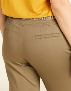 Christine Laure Pantacourts*Pantacourt taupe coton